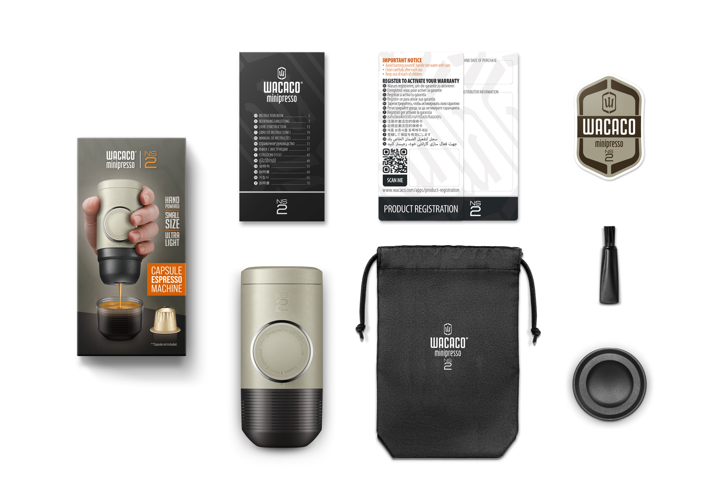 Cafetera Wacaco Minipresso ns2