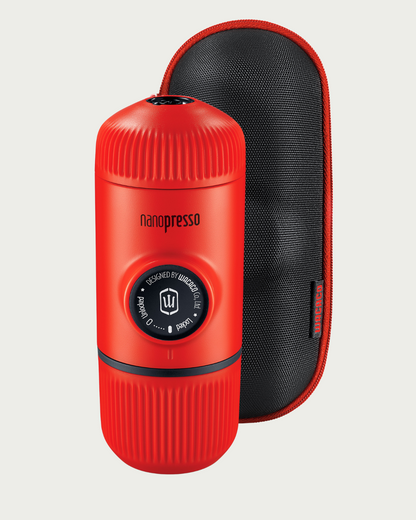 Wacaco Nanopresso vista detalle - Sistema de bombeo manual