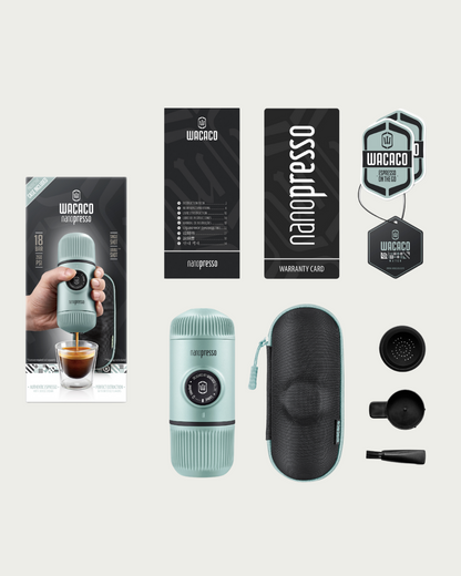 Nanopresso ideal viajeros - Espresso portátil calidad barista
